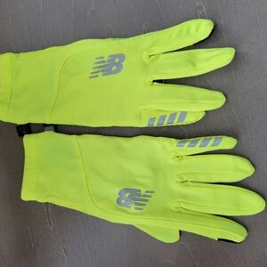 New Balance Neon Yellow Gloves